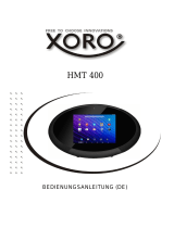Xoro HMT 400 Owner's manual