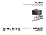 ACU-RITE Micro-Line M User manual