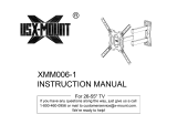 USX MOUNT XMM-006 User manual
