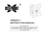 USX MOUNT XMS002 User manual