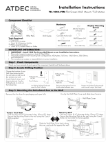 Atdec TH-1040-VFM Installation guide