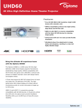 Optoma UHD60 User guide