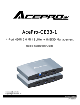 AceProAV AcePro-CE33-1 User manual