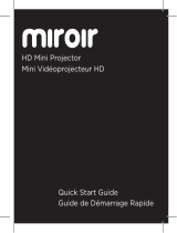 Miroir HD M175 Tilt Projector LED LAMP, Portable Mini Projector User manual
