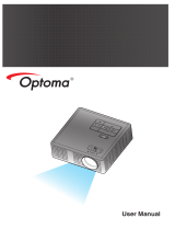 Optoma ML750 User manual