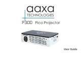 AAXA P300 PICO PROJECTOR User manual