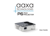 AAXA P6 LED Pico Projector User manual