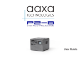 AAXA Technologies P2-B User manual