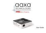 AAXA M5 User manual