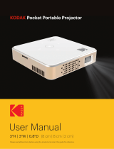 Kodak Pocket Portable Projector User manual