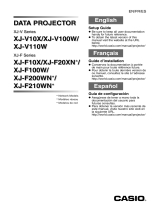 Casio XJ-F20XN Installation guide