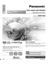 Panasonic DMR-HS2 User manual