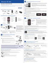 Mode d'Emploi pdf Epson BT-300 Operating instructions