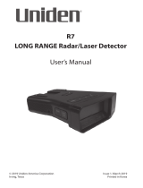 Uniden R7 User manual