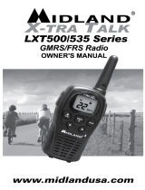 Midland Radio LXT500/535 User manual