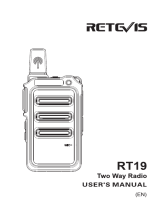 Retevis FA9160AX5-C9034AX5-J9118AX10 User manual