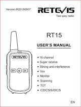 Retevis FA9144AX10-C9018A User manual