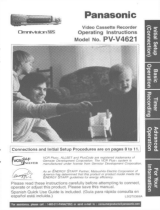 Panasonic PVV4621 User manual