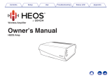 Denon HEOS Amp User manual