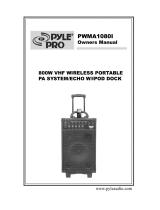 PYLE Audio PWMA1080IBT User manual