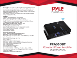 Pyle PFA330BT User manual