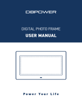 DBPOWER 7 Inch Digital Picture Frame - Upgraded Digital Photo Frame User manual