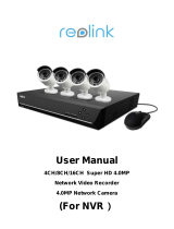 REOLINK RLK16-410B4D4 User manual