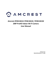 Amcrest IP2M-841B User manual