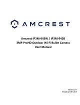 Amcrest IP3M-943W User manual