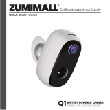 ZUMIMALL Battery Powered Camera User manual