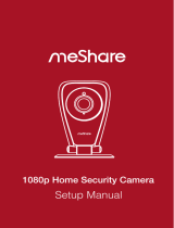 meShare 1080p Full HD Indoor Outdoor Wireless Security Camera System User manual
