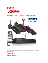 ANRANWireless Home Security Cameras System,4CH 1080P HD NVR Outdoor Surveillance System