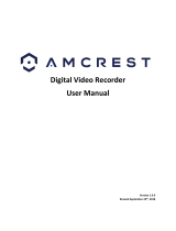 Amcrest AMDV8M16-H5 User manual