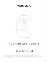 INQMEGA 4MP Outdoor PTZ WiFi Security Camera, Pan Tilt Zoom 4.1X Digital Surveillance IP Waterproof Camera User manual