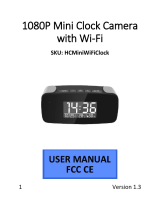 Mini Gadgets Mini Alarm Clock User manual