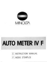 Minolta 8054-103 User manual