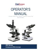 AmScope 490 Series User guide