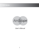 AmScope M150C User manual