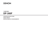 Denon DP-300F User manual