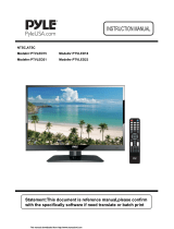 Pyle PTVLED15 User manual