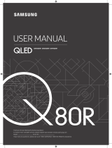 Samsung QN75Q80RAF User manual
