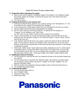 Panasonic DMC-GX85WK User guide
