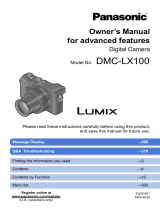 Panasonic DMC-LX100K User manual