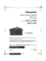 Panasonic DMC-G85M User manual