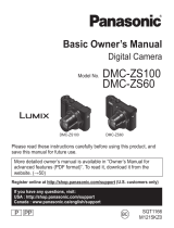 Panasonic DMC-ZS100K User manual