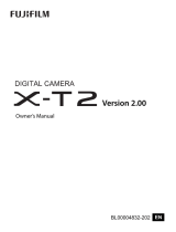 Fujifilm X-T2 User guide