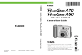 Canon PowerShot A60 User manual