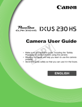 Canon PowerShot ELPH 310 HS User manual