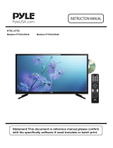 Pyle PTVDLED32 User manual