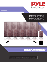 Pyle PTVDLED32 User manual